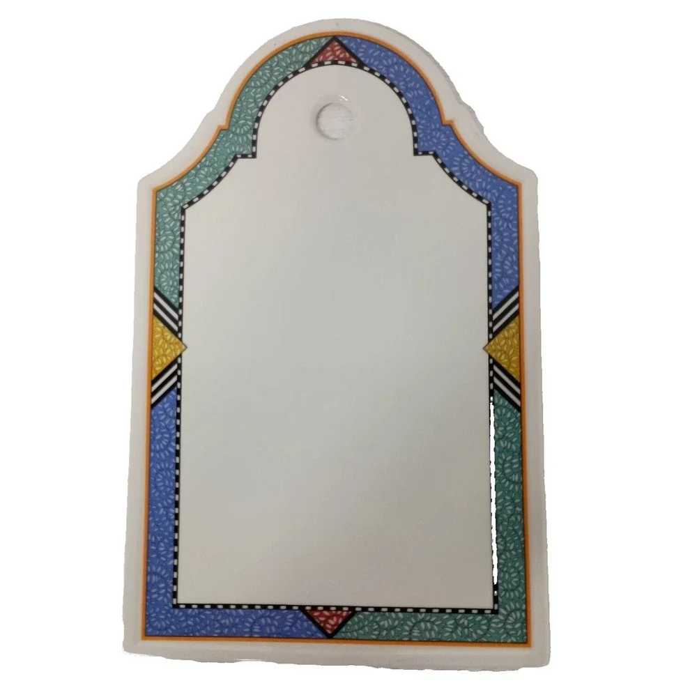 Vintage Villeroy & Boch Tiago Pattern Breakfast Cheese Board Ceramic Germany